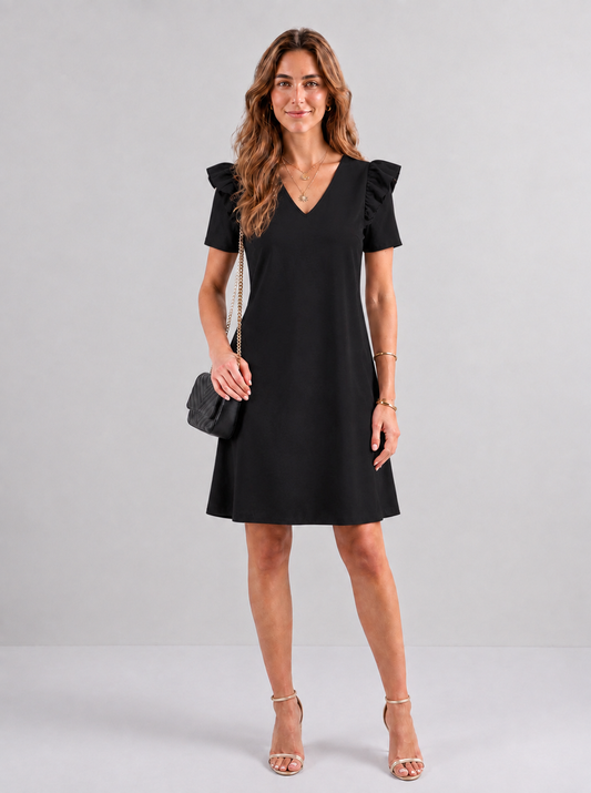 Vestido Adela - Negro