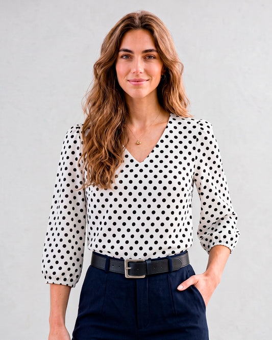 Polera Perla - Blanco