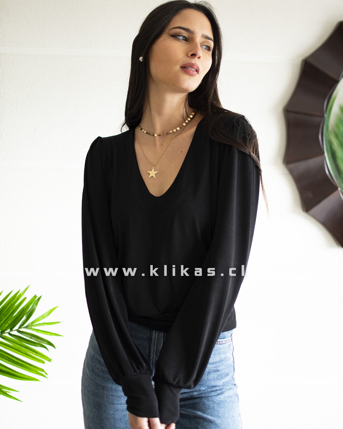 Polera Aryanna Black