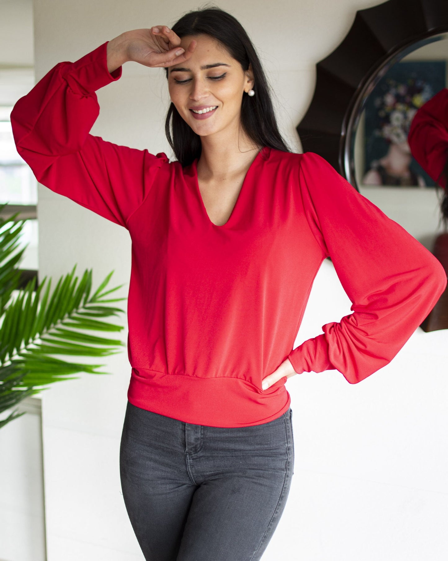Polera Aryanna Red