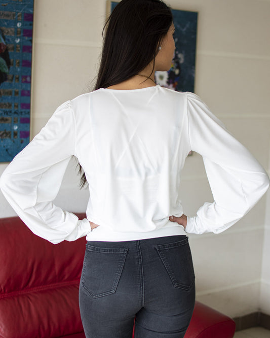 Polera Aryanna White