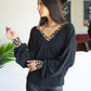 Polera Queensland - Black Print