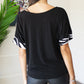 Polera Eleonora - Manga Cebra