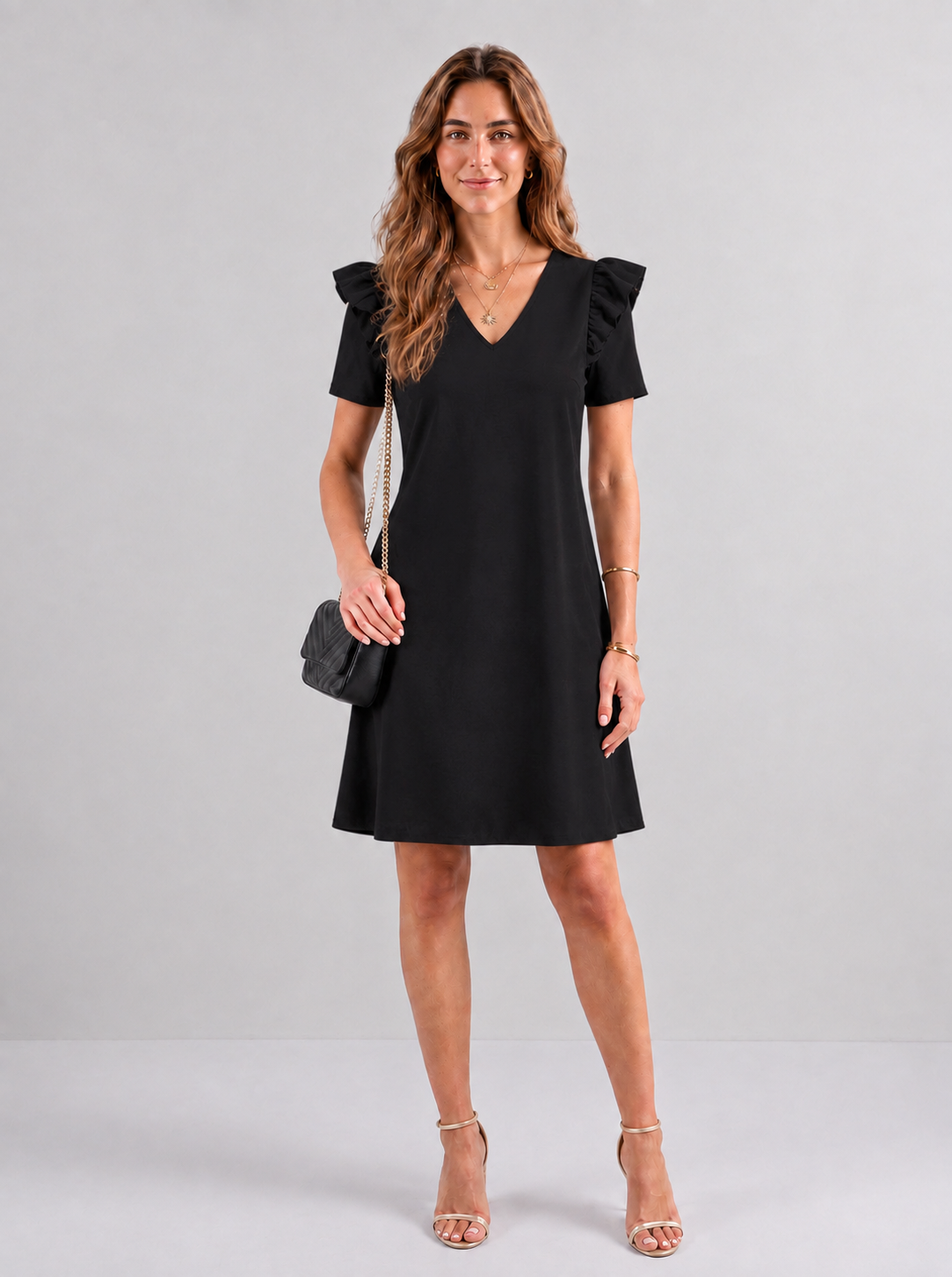 Vestido Adela - Negro