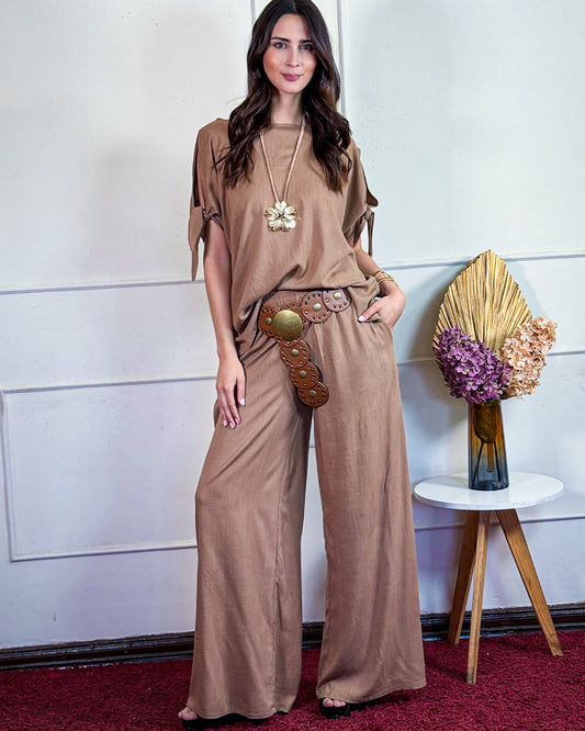 Conjunto Karina Cafe