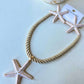 Set de collar y aros estrella de Mar