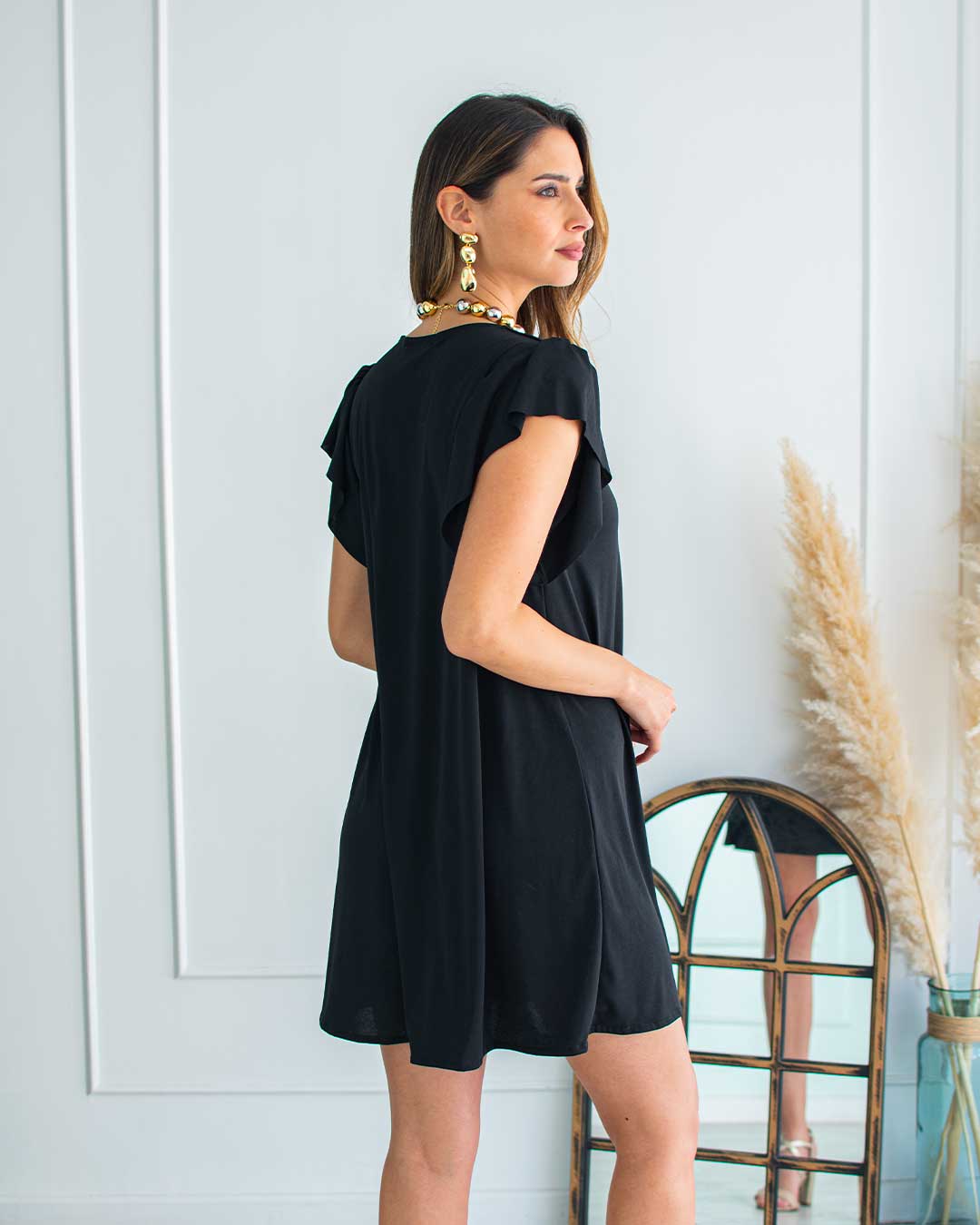 Vestido Amaranta Negro