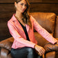 Blazer Eco Cuero Brooklin Colores Variados