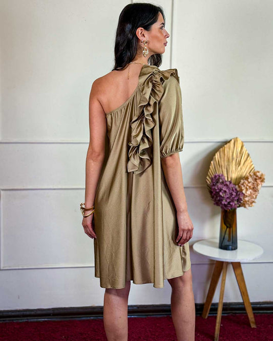 Vestido Amapola Beige