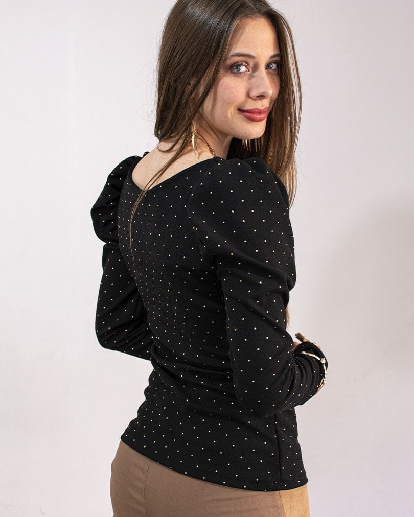 Polera Rashelle - Estilo Manga Princesa Color Negro