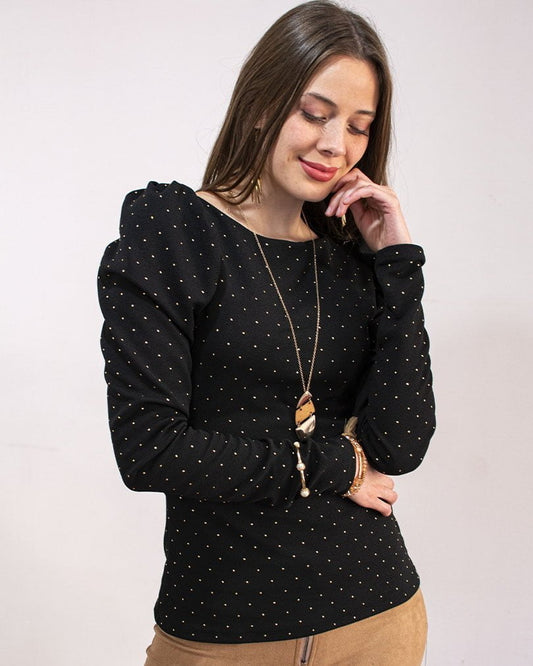 Polera Rashelle - Estilo Manga Princesa Color Negro