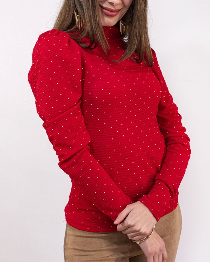 Beatle Anastasia – Color Rojo - Manga Estilo Princesa