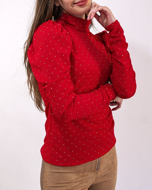 Beatle Anastasia – Color Rojo - Manga Estilo Princesa