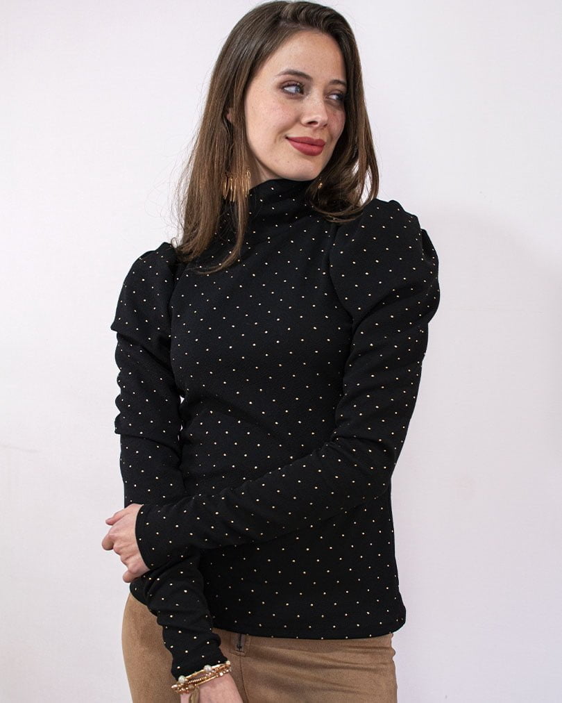 Beatle Anastasia – Color Negro - Manga Estilo Princesa