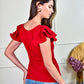 Polera Karol Rojo