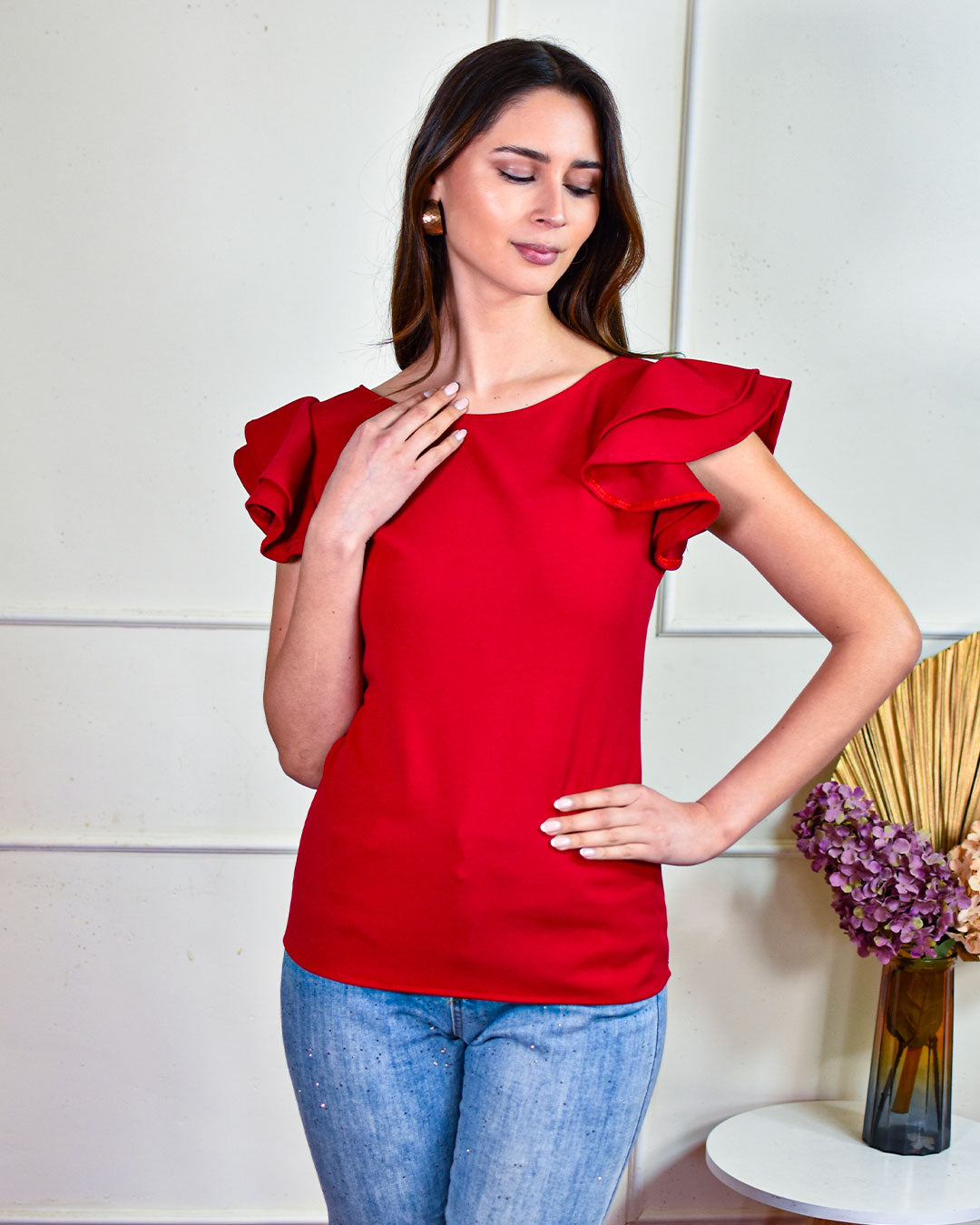 Polera Karol Rojo