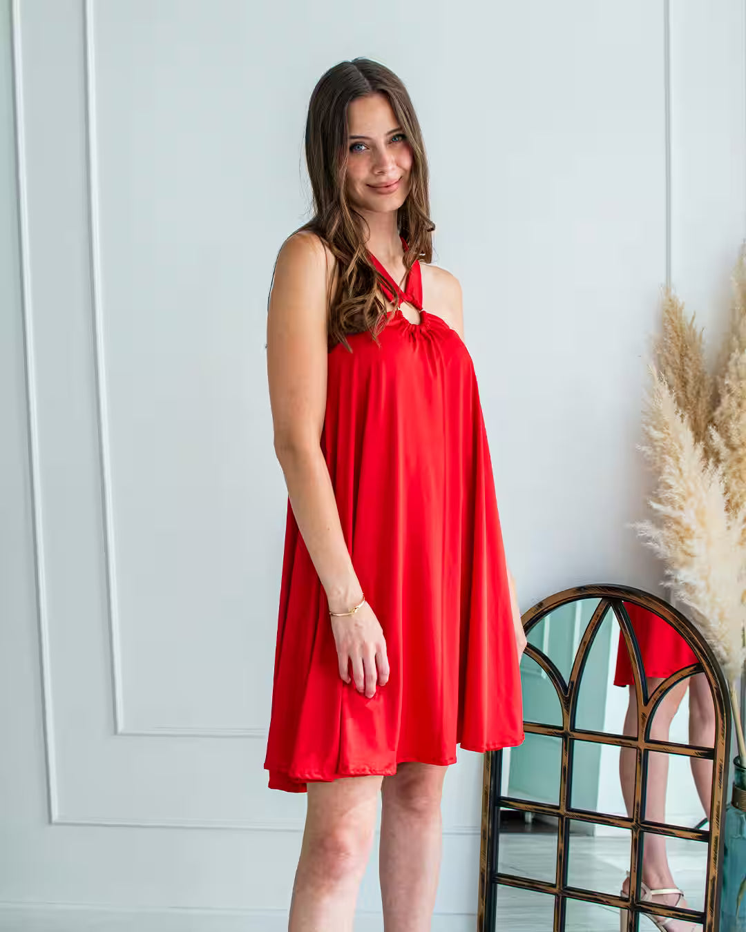 Vestido Bosa - Rojo
