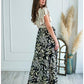 Falda Pareo - Tono Beige Negro
