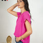 Polera Danae - Fucsia