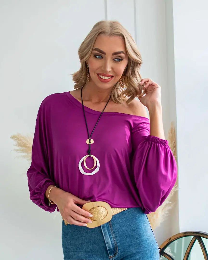 Polera Mirta Morado