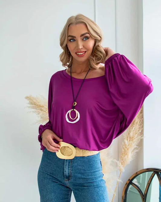 Polera Mirta Morado