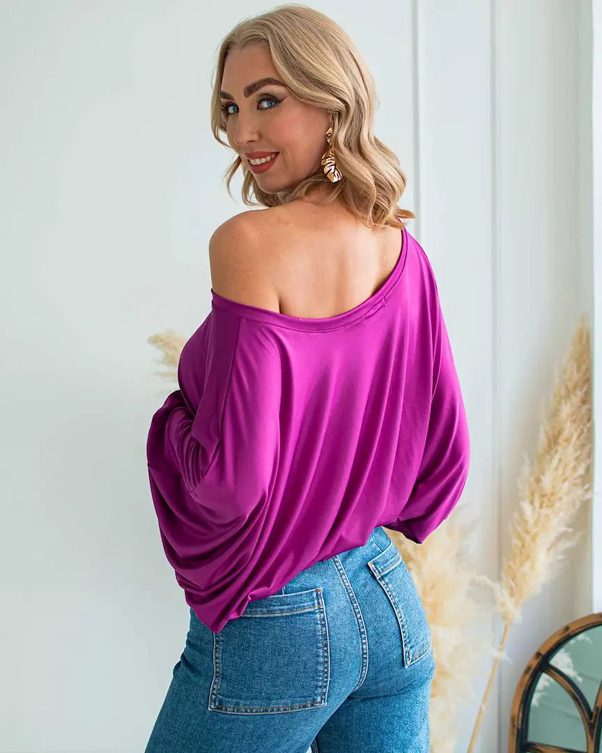 Polera Mirta Morado