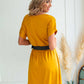 Vestido Cris Mostaza