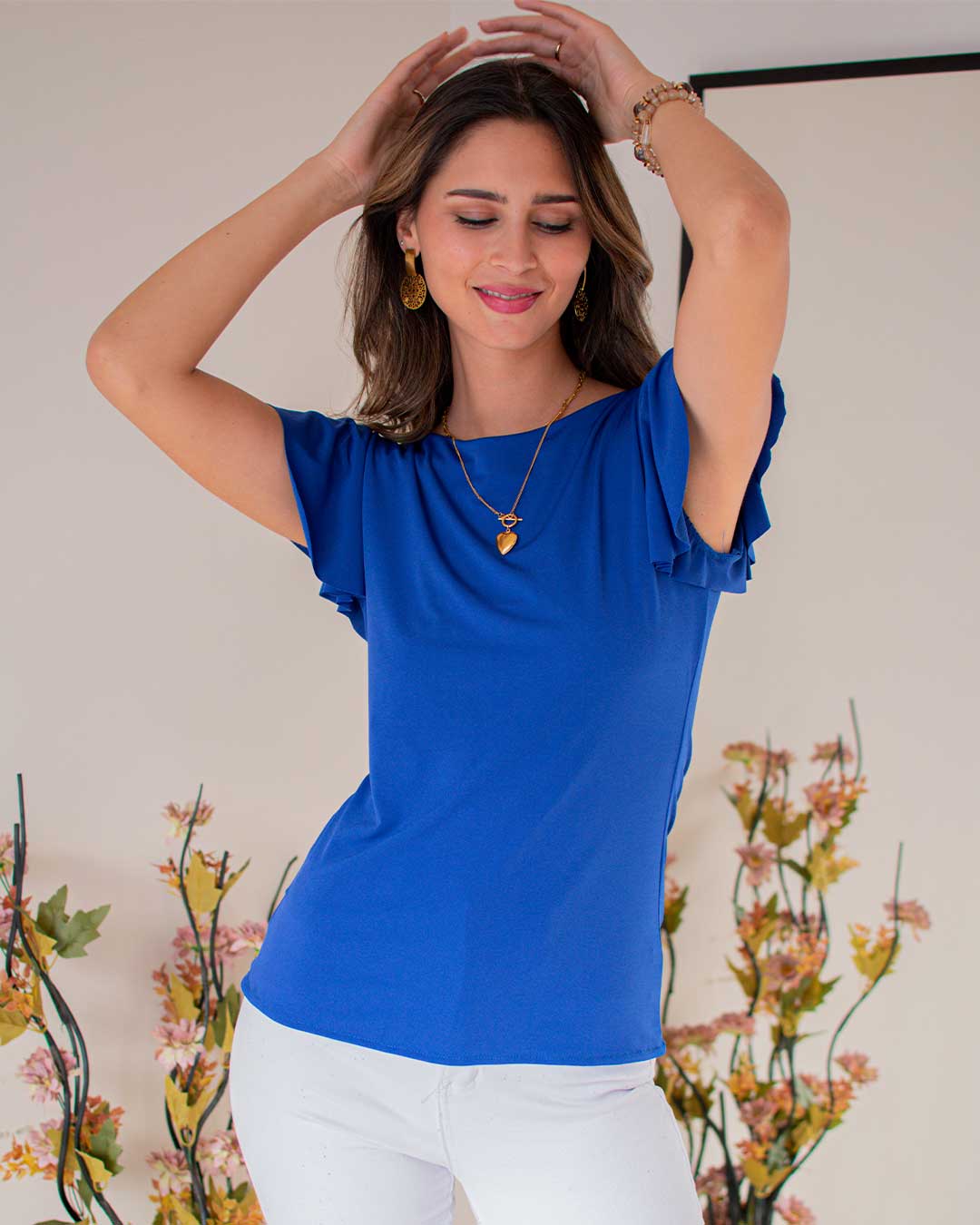 Polera Manga Vuelo Saily
