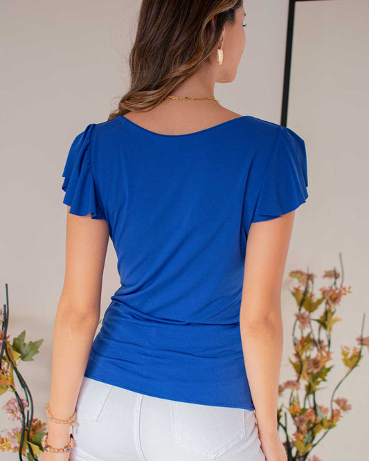 Polera Manga Vuelo Saily