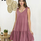Minivestido Rafaela - Palo Rosa