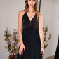 Maxivestido Alice - Brillos En Tonos Dorados