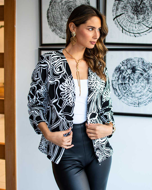 Blazer Rosalba Estampado