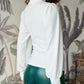Polera Samara Cuello Beatle Blanca