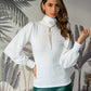 Polera Samara Cuello Beatle Blanca