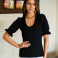 Polera Rita - Negro