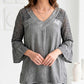 Polera India - Gris