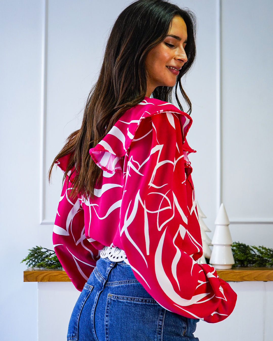 Polera Araucaria Fucsia